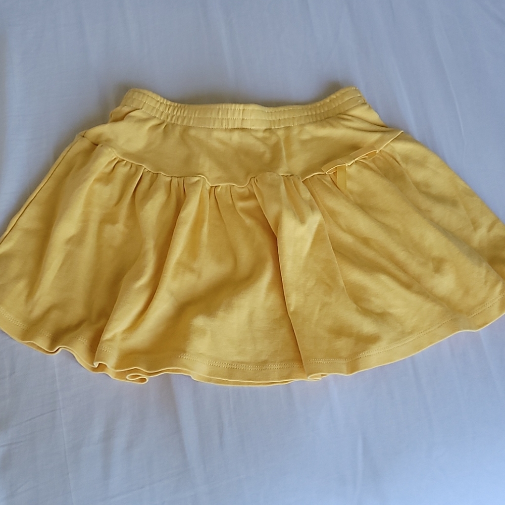 Jersey knit skirt